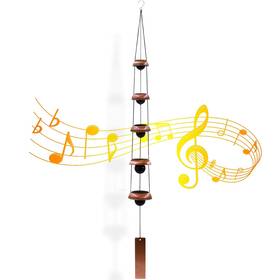 Wc5b-cop Askhald Wind Chimes For Outside With 5 Bell Unique Copper Musical Feng Shui Wi