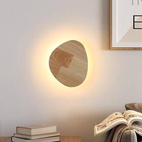 Ataluz 717817519655 Modern Minimalist Plug In Wall Sconces 9.4ftft Plug-in Or Cordless Wood Backli