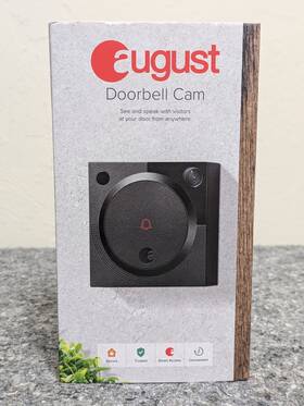 Aug-ab01-m01-g01 August 853984006007 Nib Doorbell Cam - Bluetooth Wifi New And Factory Sealed