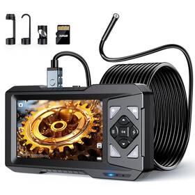 Es01 Aukonvee 4.3 Inch Endoscope Camera With Light 1080p Hd Photo Video Industrial I