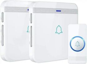 Avantek D-3w Wireless Doorbell Door Chime Kit Open Box