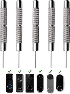 5p-menlin-removal-tool-us Aywfey Doorbell Removal Tool 5 Pack Release Pin For Nest Arlo Blink Eufy