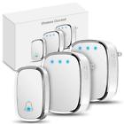 B07cgd1jw9 Goovee Govee Waterproof Wireless Door Bells Chime Kit With Led