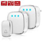 B07dkxgc69 Ailuki Wireless Doorbell Melodies Volume Levels Waterproof Receivers Ft Range