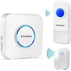 B142t1 Wireless Security Sensors Doorbell Open Chime Kit Waterproof 712179668539