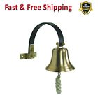 B145 Insideout Shop Keepers Bell Antique Style Screw Holes Brass Hardware B145 Insideout Shop Keepers Bell Antique Style Screw Holes Brass Hardware
