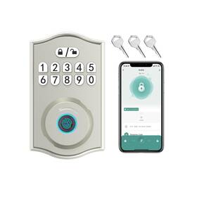X05-nickel Bafuweiy Smart Door Lock - Keyless Entry With Fingerprint/bluetooth App Control/passwo