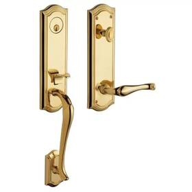 85337003lent Baldwin Left Handed Bethpage Escutcheon Single Cylinder Handleset