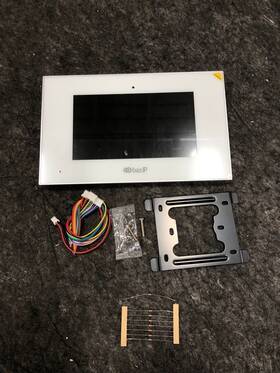 Aq-07ll Bas Ip 060514913994 White Indoor Video Entry Phone 7 Inch