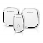 Bdb001w Brinonac Wireless Doorbell Waterproof Door Bells Chime Kit 700391416441