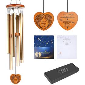 Chimes-golden02 Beboligh Wind Chimes For Outside 30 Inch Large Deep Tone Sympathy Memorial Loss Of