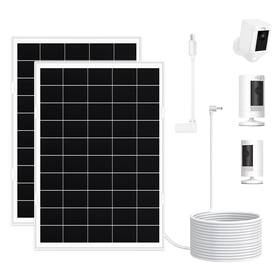 Yn88 Becomfy 2 Pack 8w Solar Panel For Ring Camera Outdoor Wireless Compatible ... Fast Ship