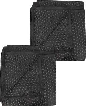 Beiboon 769326229549 2 Pack Moving Blankets 40x 72 Inch Pads For Furniture Protection Quilted P