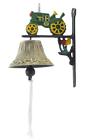 Bel0001 Import Wholesales Cast Iron Dinner Bell Green Farm 682384841563