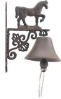 Bel0002 Import Wholesales Cast Iron Dinner Bell Walking Horse 682384841570