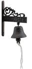Bel0007 Import Wholesales Cast Iron Dinner Bell Flower Vine 682384841624