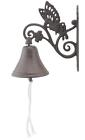 Bel0009 Import Wholesales Cast Iron Dinner Bell Butterfly Floral 682384841815