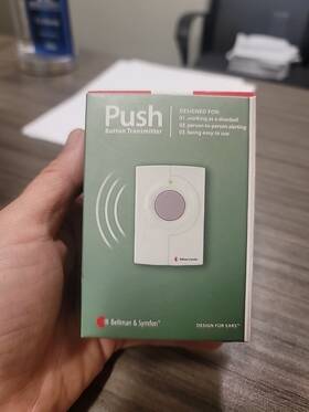 Be1240-433 Bellman & Symfon And Push Button Transmitter Visit Model Be 1240-433