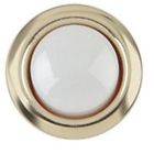 Dh1202 Betts-carlon White Thomas Gold Wired Button Rim