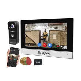 7024b Bextgoo Video Intercom System Doorbell Camera With 64gb Sd Card 2k W
