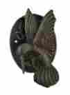 Bf134 Zeckos Cast Iron Hummingbird Door Knocker Bronze Finish 690246902536