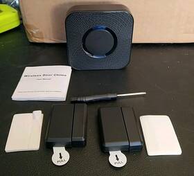 Rq-gs02 Bitiweb.. Wireless Window/door Open Chime Entry Security Alarm Doorbell Magnetic Sensor