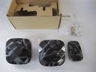 Black-302 Housmile Waterproof Wireless Door Bell Led Transmitter Receivers