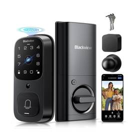 Se80 Blackview 810175521763 Video Smart Lock 3-in-1 3.5k Door Camera Doorbell Fingerprint