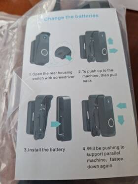 53-026988 Blink Video Doorbell Angle Adjustment Mount Wedge 4 Inch Vinyl Siding