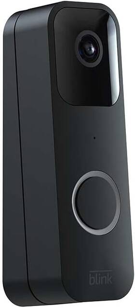 Blink 705353344794 Video Doorbell Wedge Mount Black