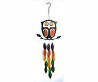 Blueg460 Chime Blue Retro Glass Metal Handworks Owl