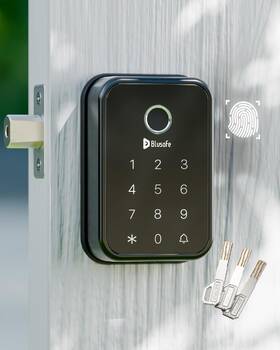 C01-001 Blusafe Smart Lock Fingerprint Door For Home Security Electroni