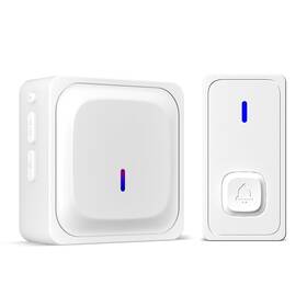 Cp-db01w-1-1 Bn-link Wireless Doorbell Waterproof Door Bell 1 Receivers Button White