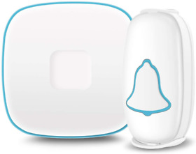 Bo Ying Wireless Doorbell Waterproof Door Bell With 38 Melodies And Led