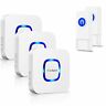 Bq-12 Coolqiya Wireless Doorbell Door Bell Chimes Kit With Plugin Receivers