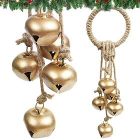 Dic613 Brand Diyana Impex Christmas Bells For Decoration - Vintage Rustic Jingle Sleigh Gold Bell