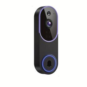 45211 Branded Camera Timbre De Puerta Hd Wifi Inalambrico Con Camara Audio Y Video Para Casa