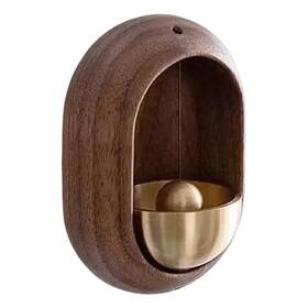 Branded01 445011136165 Creative Wooden Magnetic Doorbell Chime Hanging Decor Loud Wind For Home