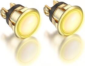 Branded01 726084776326 Dreyoo 2 Pack Lighted Doorbell Button Replacement Easy To Install Wired Doorbel