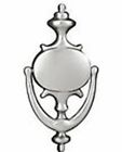 32019 Brass Knocker Door Brainerd Front Brushed Finish Satin Solid Nickel
