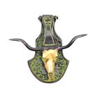 Brass Antique Knocker Longhorn Door Unique Texas Repro Ranch