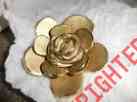 Mhr14 Brass Doorbell Rose Healy Solid Designs Ringer Bell Door Michael