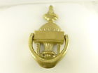 Cw17-67 Brass Virginia Crafts Vintage Urn Shaped Solid Metal Door Knocker