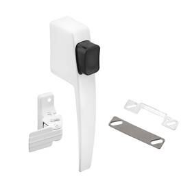 17-70w Brixwell Push Button Latch Set White Finish
