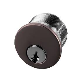 19-755bz Brixwell Brass Mortise Cylinder For Exit Device Bronze Finish