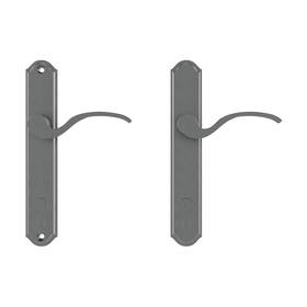 850-8763167 Brixwell Munchen Handle Set 1-3/4 Thick Active Door With Key Cylinder Brushed Chrome Resi