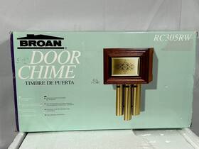 Rc305rw Broan 026715039302 Rosewood Brass Wired Or Battery Door Chime Vintage Discontinued