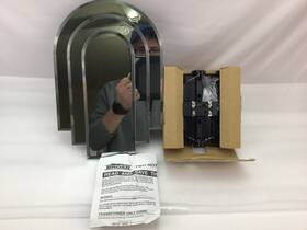 C309 Broan Nutone New Door Chime Arched Covered Bevelec Mirrors 1980 S Complete
