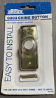 C803 Broan Nutone Door Bell Chime Push Button Lighted Gold 3 1/8 Inch New Nos