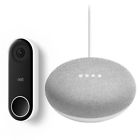 C1241290 Nest Hello Video Doorbell With Google Home Mini Sealed